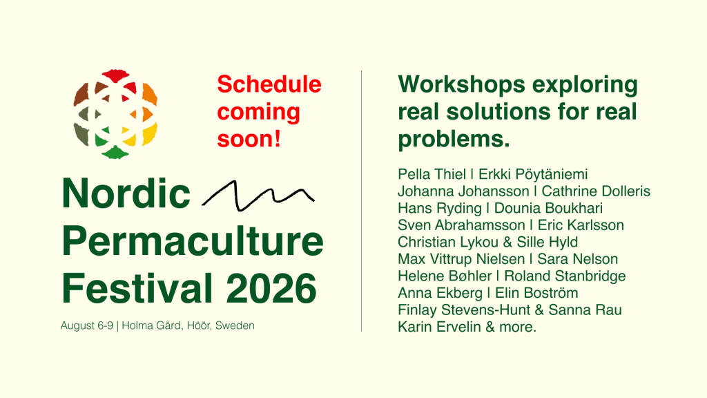 Nordic Permaculture Festival Banner